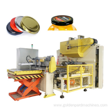 Glass lid Twist off cap Machines Production Line